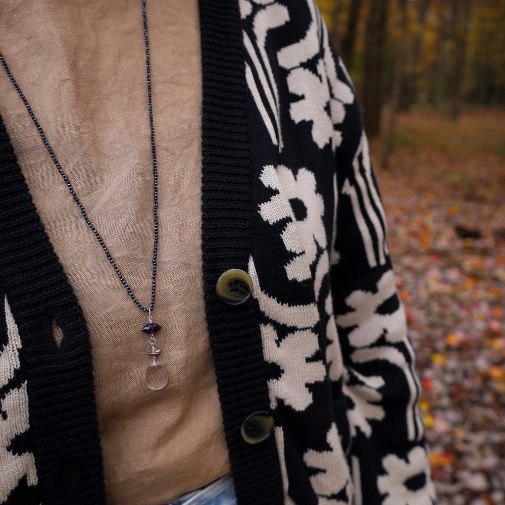 
                      
                        NKL Pyrite with Amethyst Necklace
                      
                    