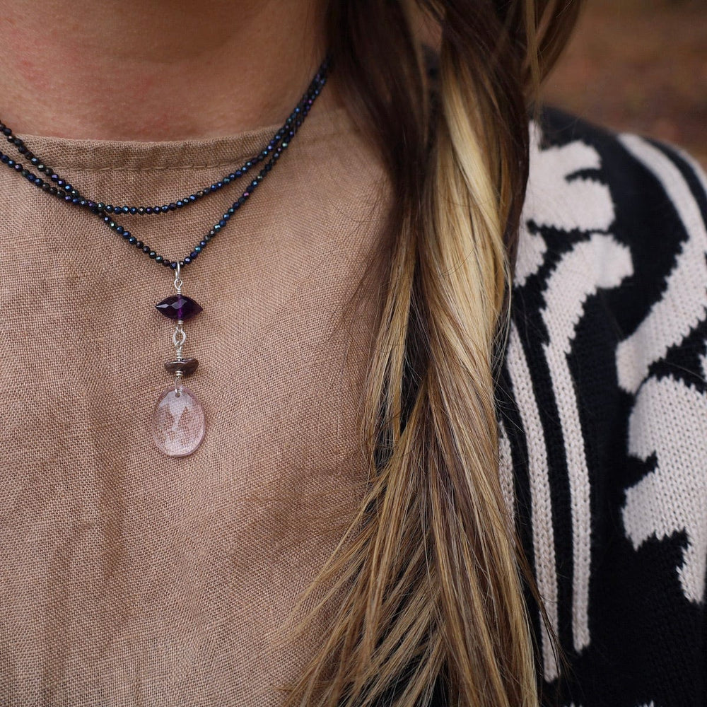 
                      
                        NKL Pyrite with Amethyst Necklace
                      
                    