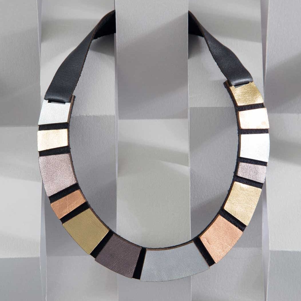 NKL Rainbow Metallic Necklace