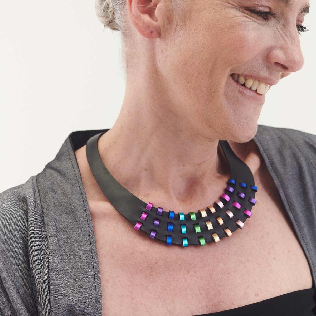 NKL Rainbow Threeads Necklace