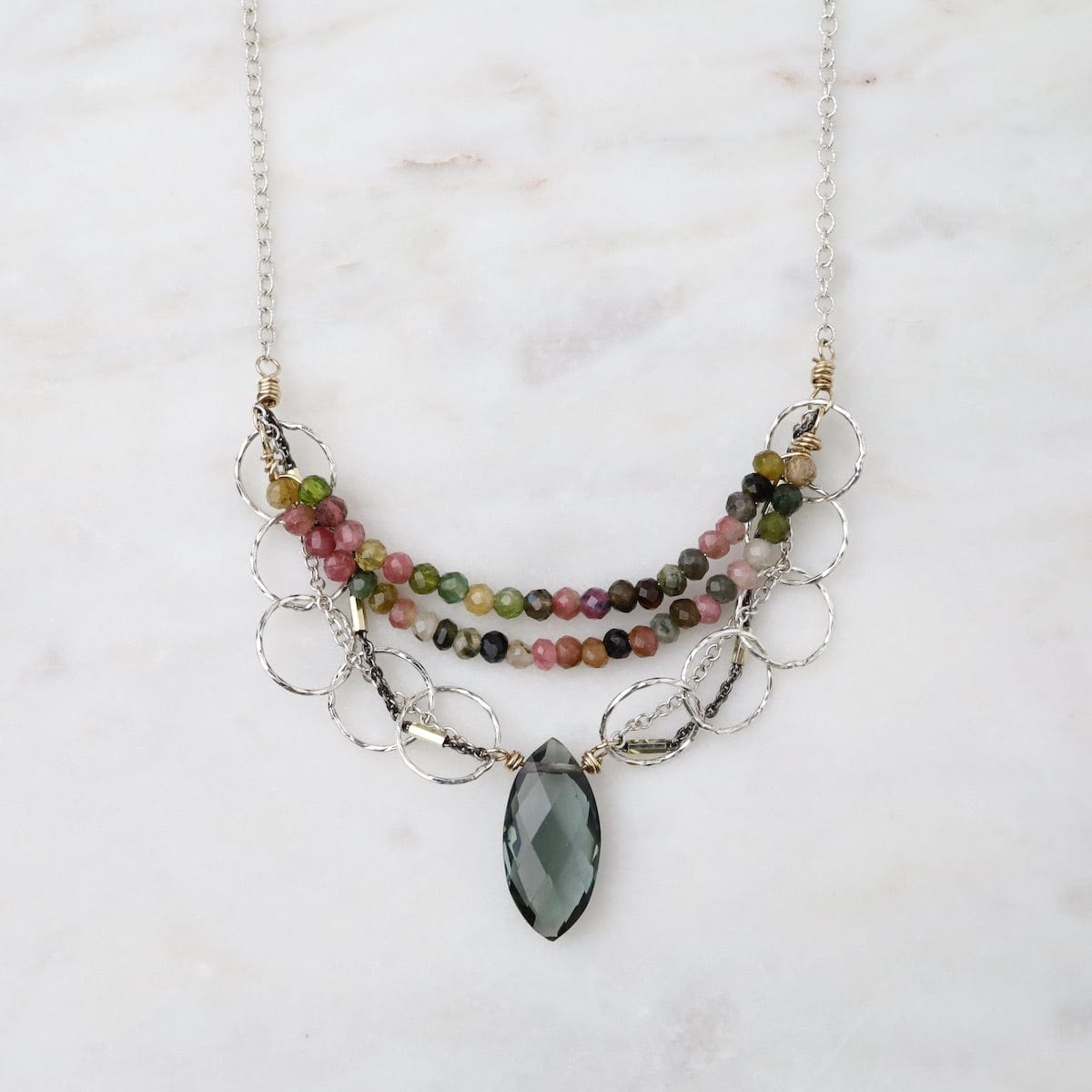 NKL Rainbow Tourmaline Necklace