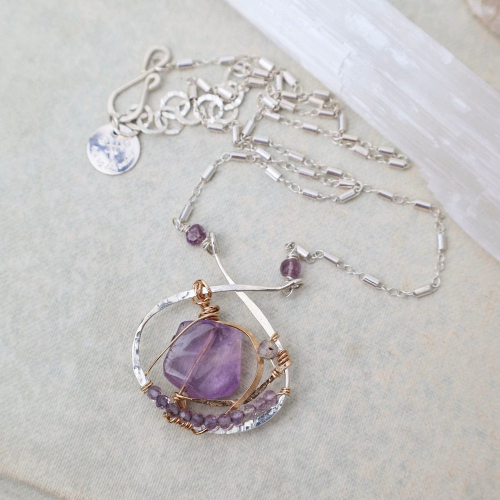 
                  
                    NKL Raw Amethyst Necklace
                  
                