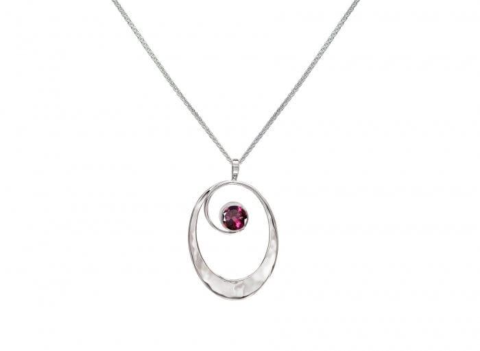 
                      
                        NKL Rhodolite Garnet Sophia Pendant Necklace
                      
                    