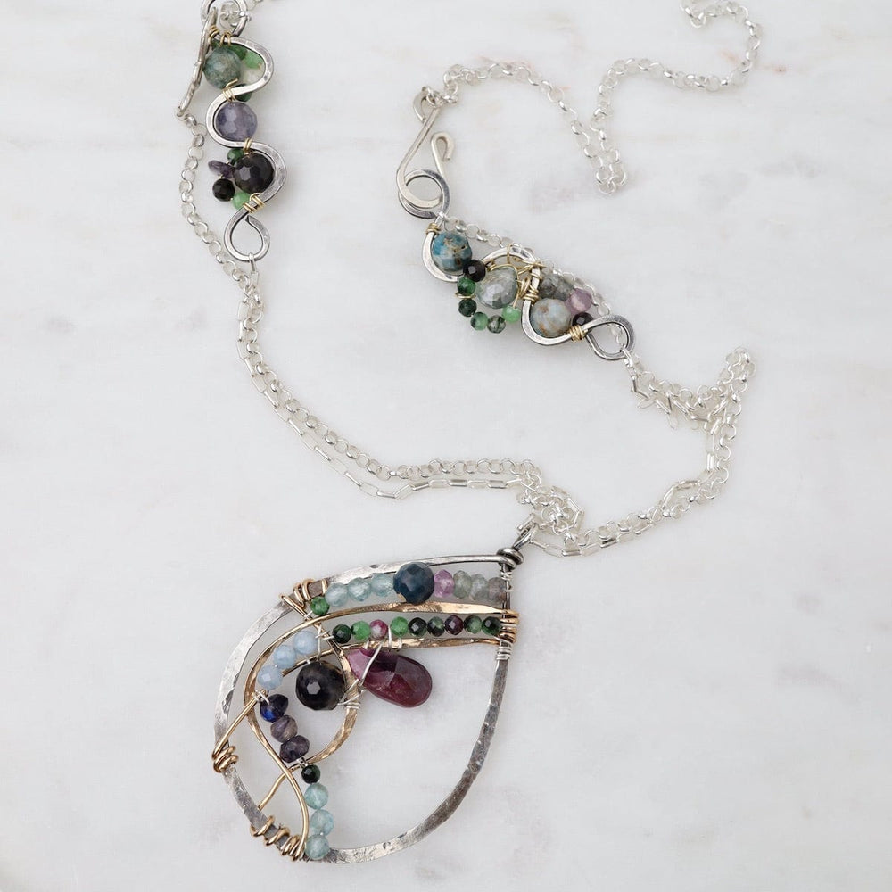 
                      
                        NKL Ruby Zoisite Garden Long Necklace
                      
                    