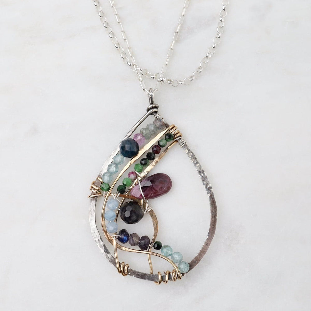 
                      
                        NKL Ruby Zoisite Garden Long Necklace
                      
                    