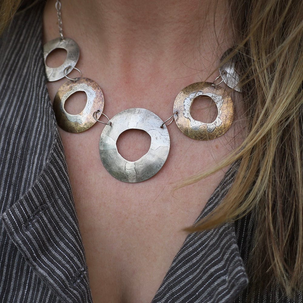 NKL Rugged Circles Necklace