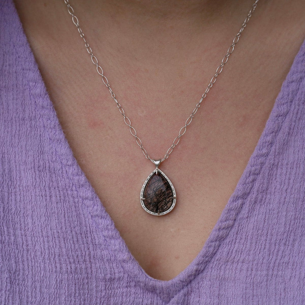 
                      
                        NKL Salt & Pepper Quartz Pendant Necklace
                      
                    