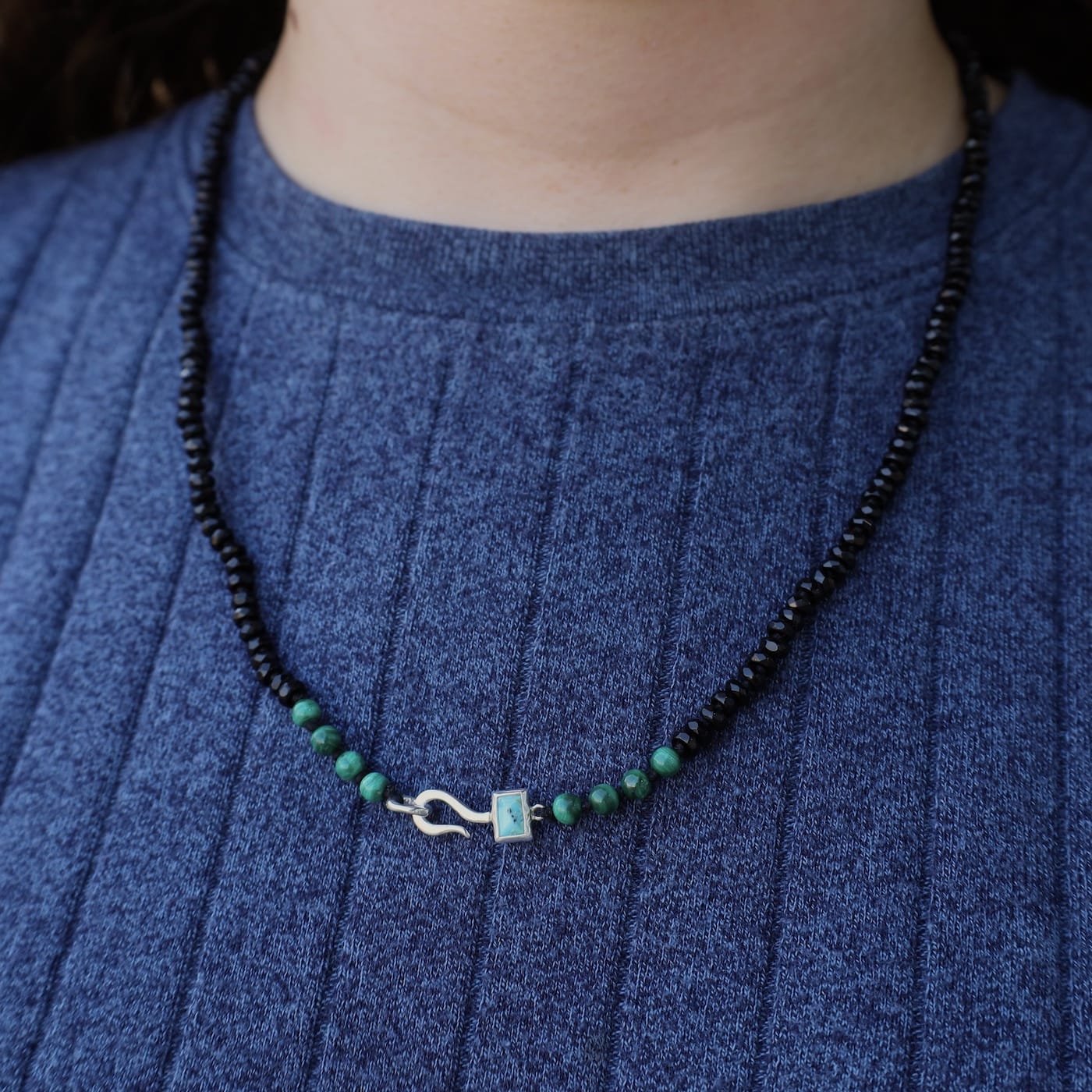 NKL Santos Necklace Black