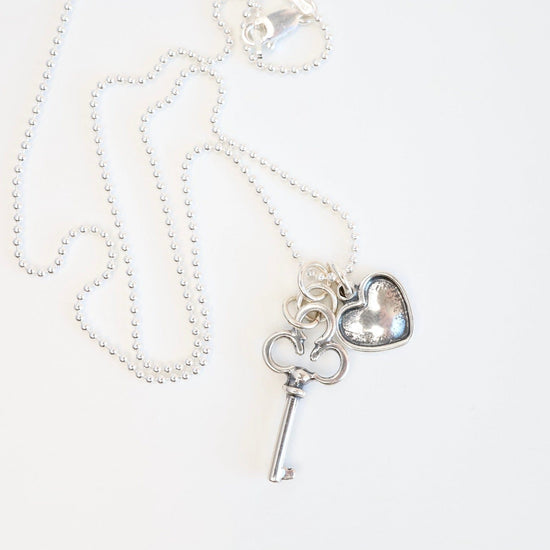 NKL Share Your Love Key & Heart Necklace