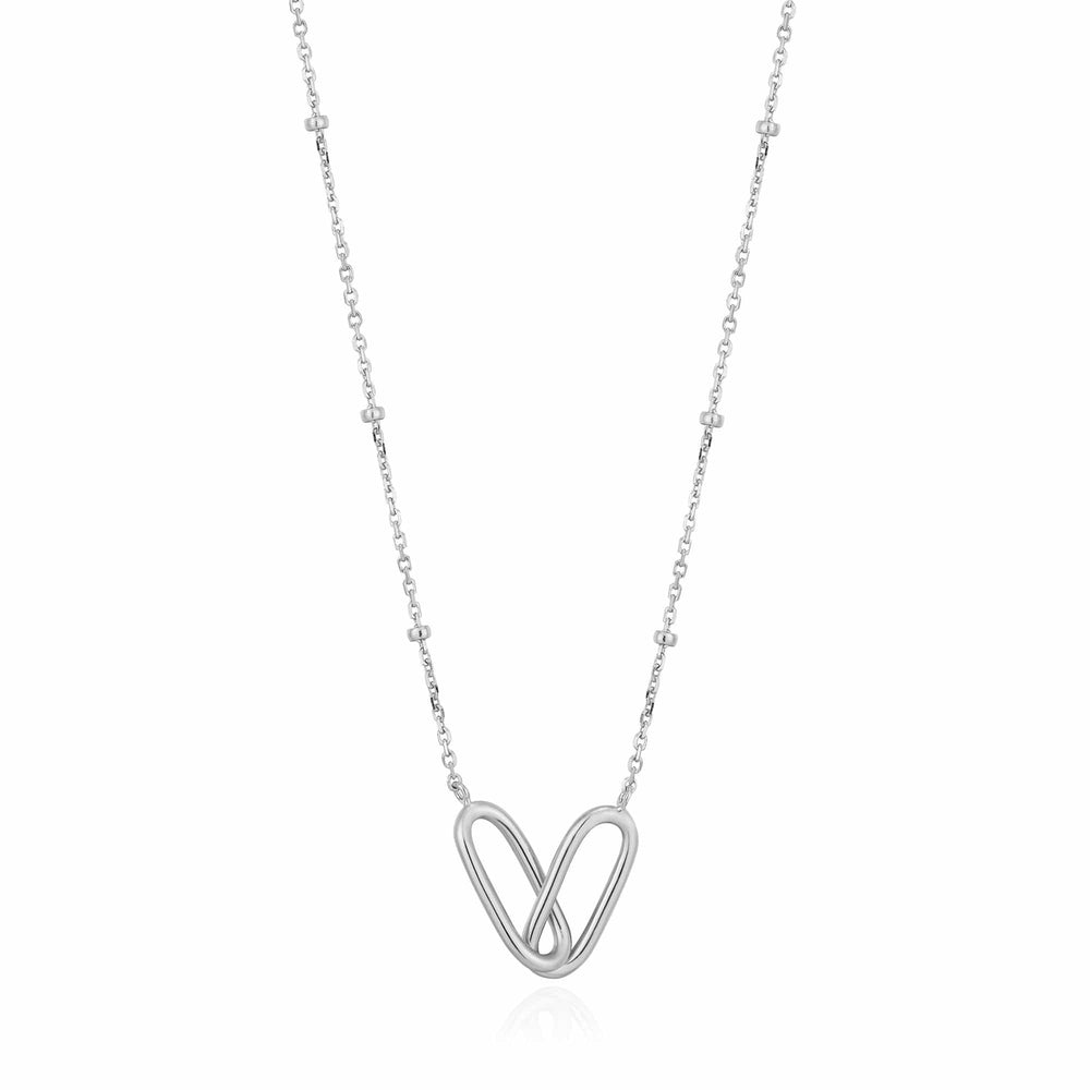 
                      
                        NKL Silver Beaded Chain Link Necklace
                      
                    