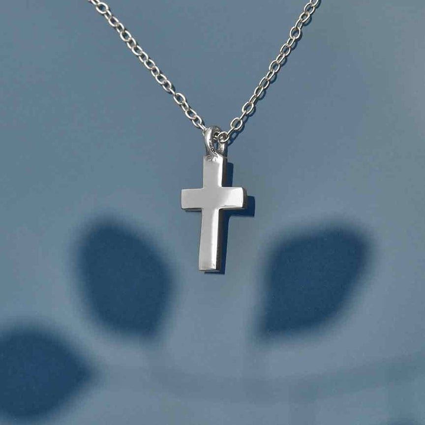 
                  
                    NKL Silver Cross Pendant Necklace
                  
                