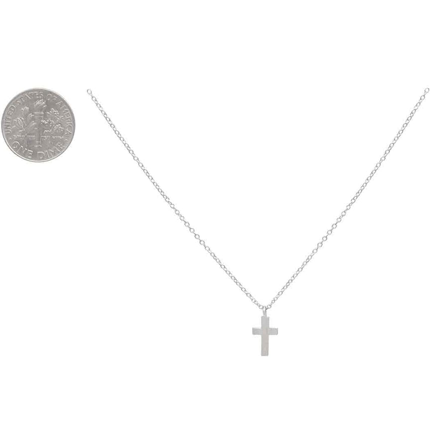 
                  
                    NKL Silver Cross Pendant Necklace
                  
                