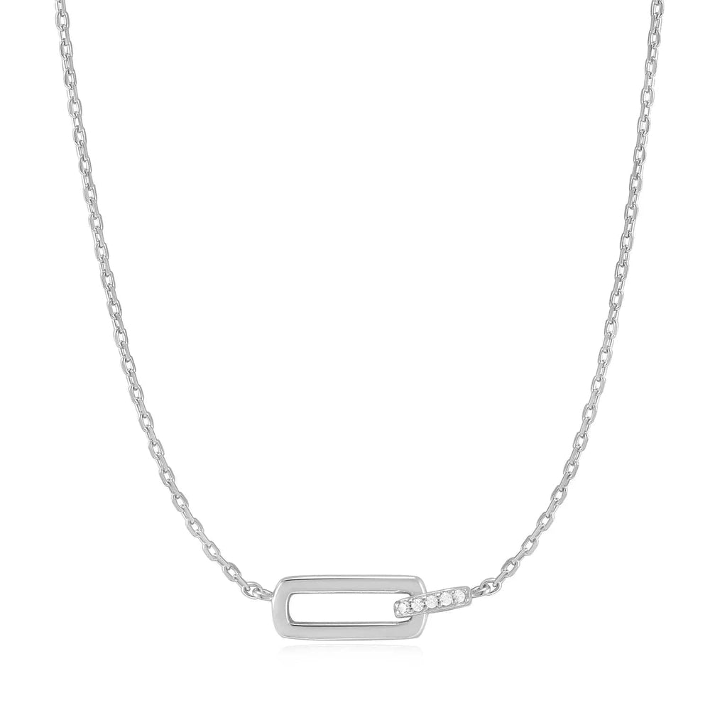 
                      
                        NKL Silver Glam Interlock Necklace
                      
                    