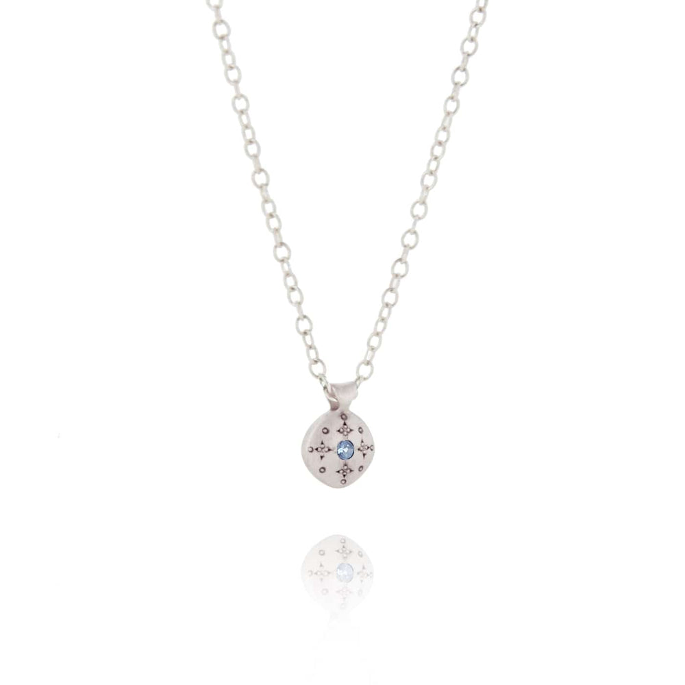 
                  
                    NKL Silver Lights Charm Pendant in Aquamarine
                  
                