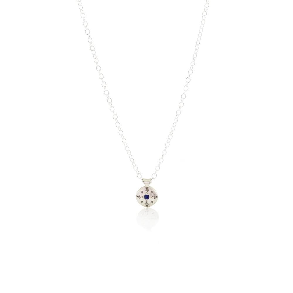 
                      
                        NKL Silver Lights Charm Pendant in Sapphire
                      
                    