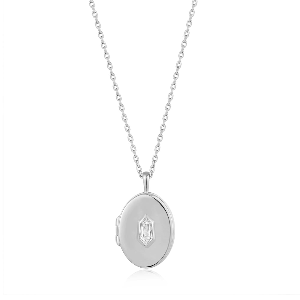 
                      
                        NKL Silver Locket Pendant Necklace
                      
                    