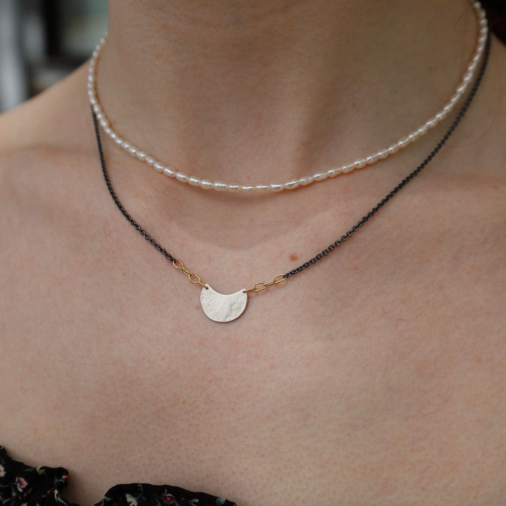 NKL Silver Luna Necklace