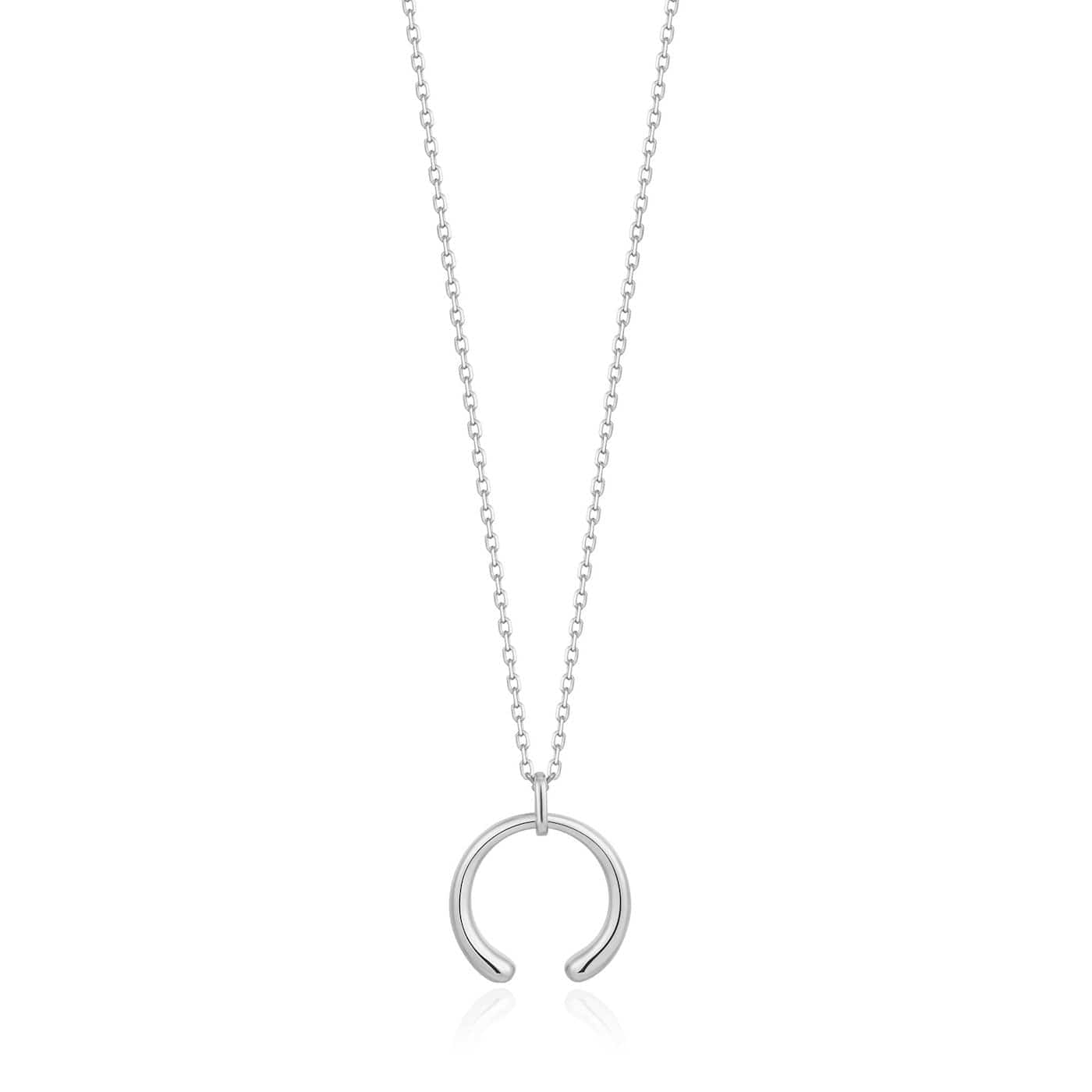 NKL Silver Luxe Curve Necklace