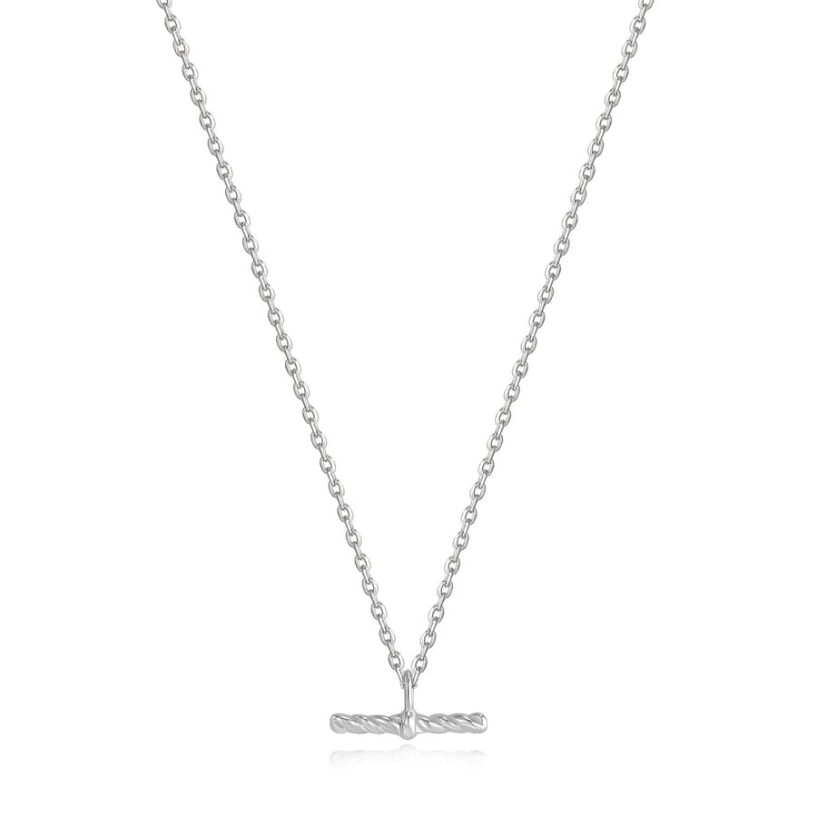 
                      
                        NKL Silver Rope T-Bar Necklace
                      
                    