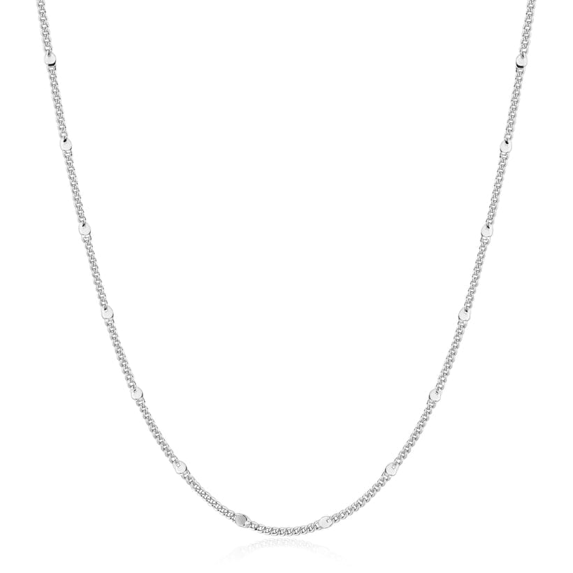 NKL Silver Spheres Chain Necklace