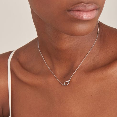 
                      
                        NKL Silver Wave Link Necklace
                      
                    