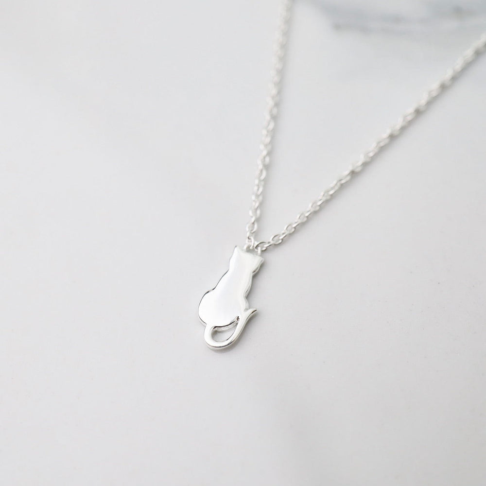 
                  
                    NKL Sitting Cat Necklace - Sterling Silver
                  
                