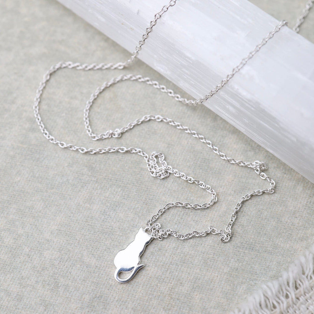 
                  
                    NKL Sitting Cat Necklace - Sterling Silver
                  
                