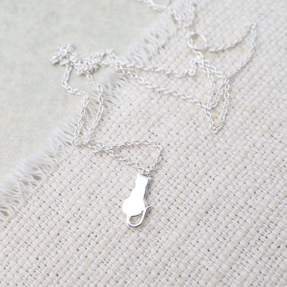 
                  
                    NKL Sitting Cat Necklace - Sterling Silver
                  
                