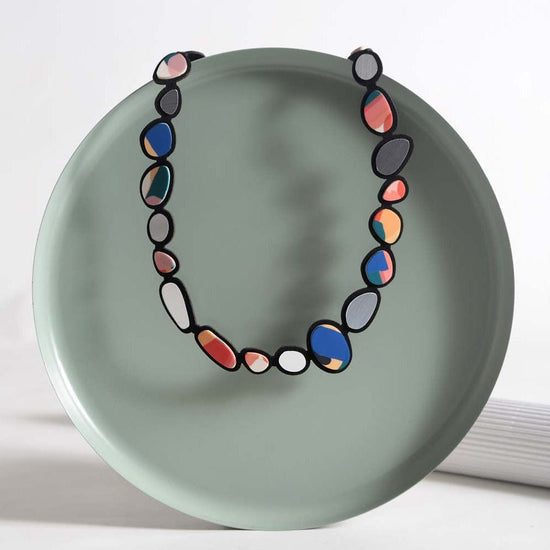 NKL Small Colorful Stone Necklace