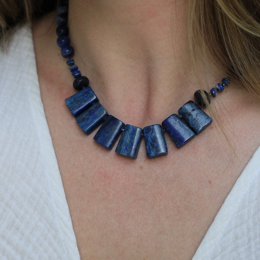 NKL Sodalite and Lapis Necklace