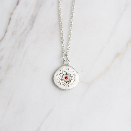 NKL Soleil Charm with Ruby