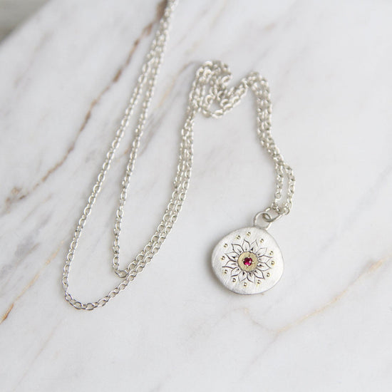 NKL Soleil Charm with Ruby