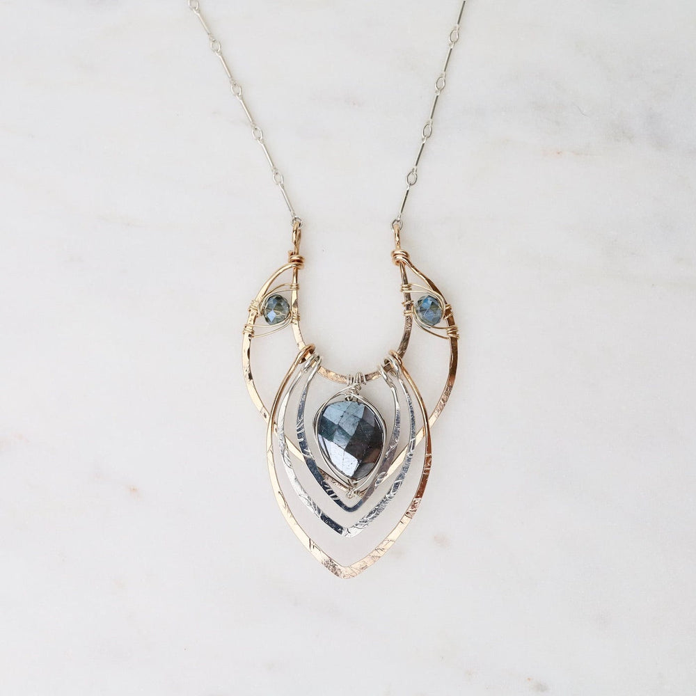 
                      
                        NKL Sound Wave Labradorite Necklace
                      
                    