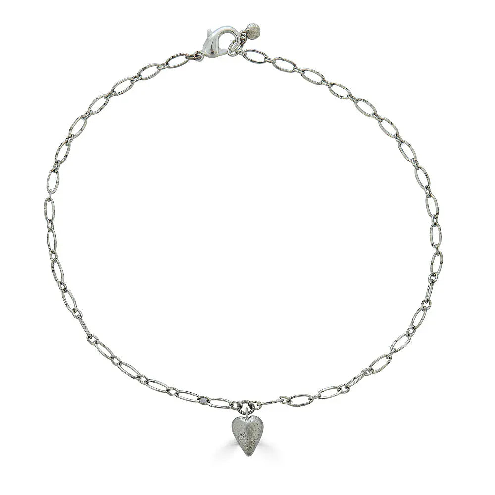 NKL-SPL Silver Delicate Heart Necklace