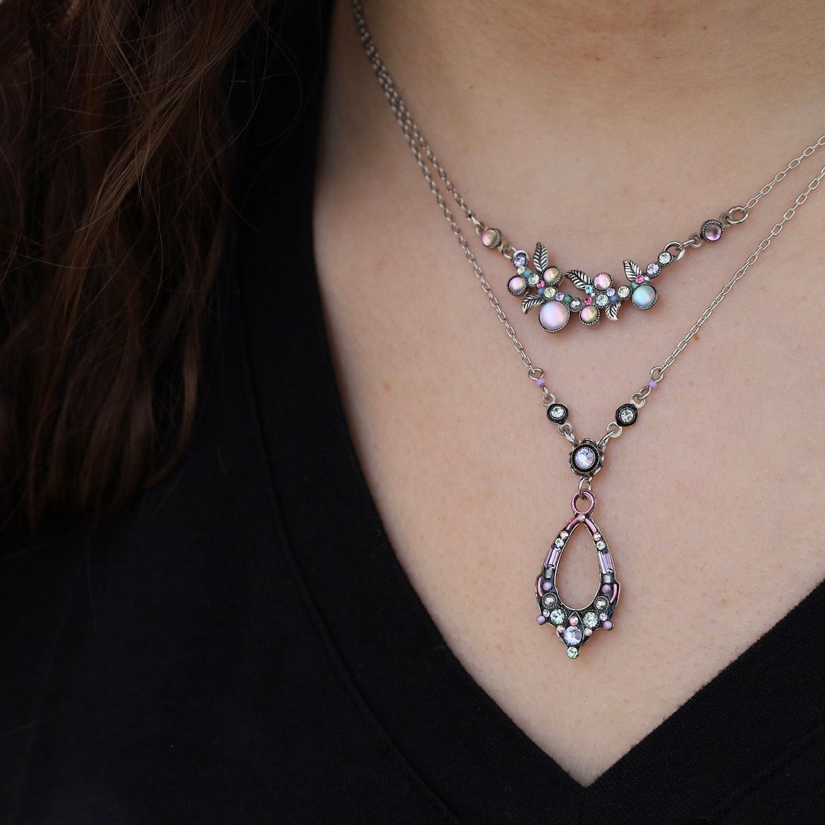 NKL-SPL Soft Moonlight Scallop Necklace