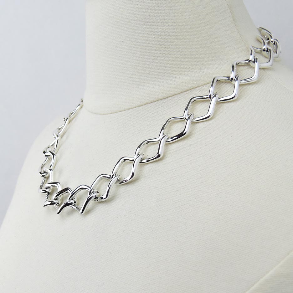 
                  
                    NKL SQUARE LINK ELECTROFORM NECKLACE
                  
                