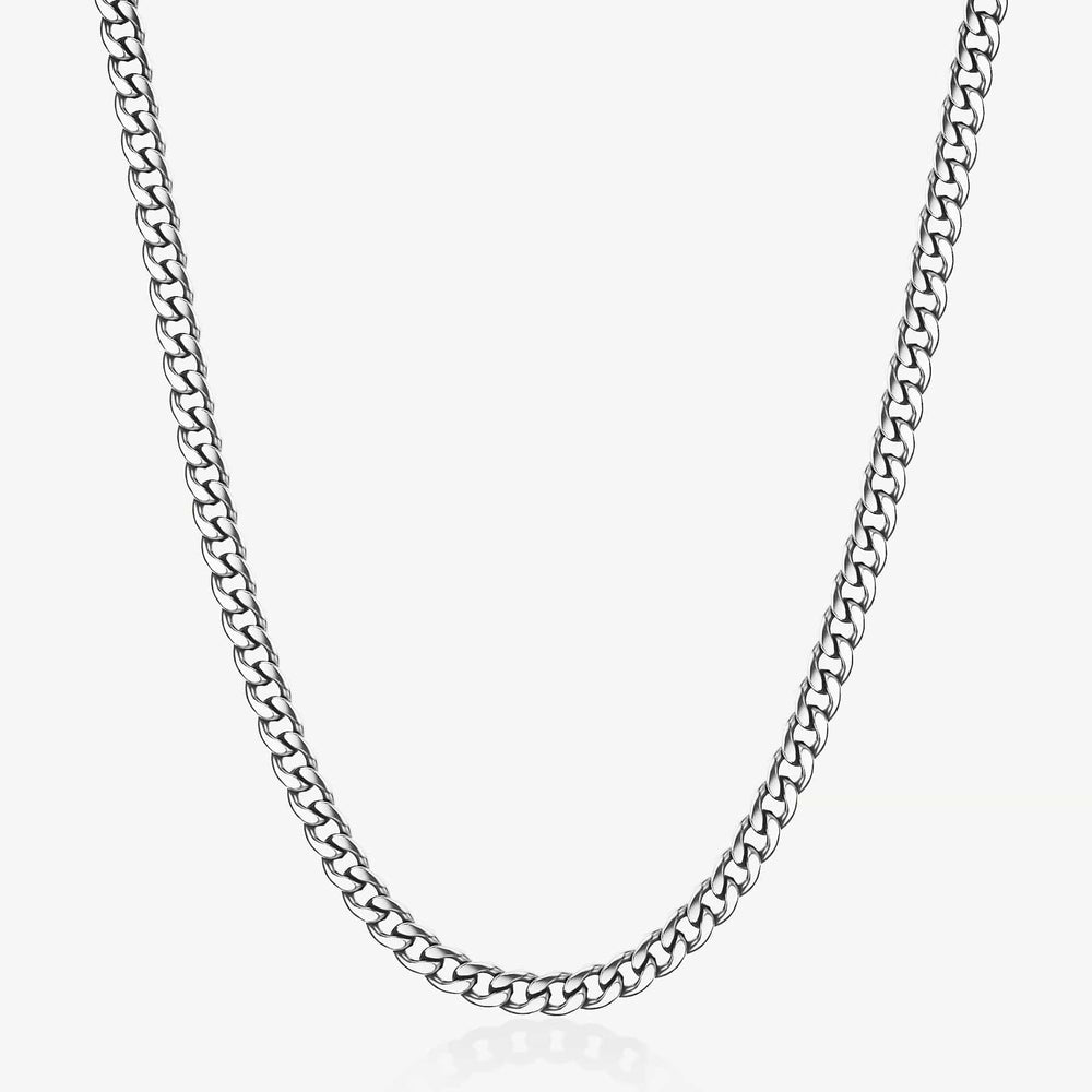 
                      
                        NKL-SS Stainless Steel Long Curb Chain Necklace
                      
                    