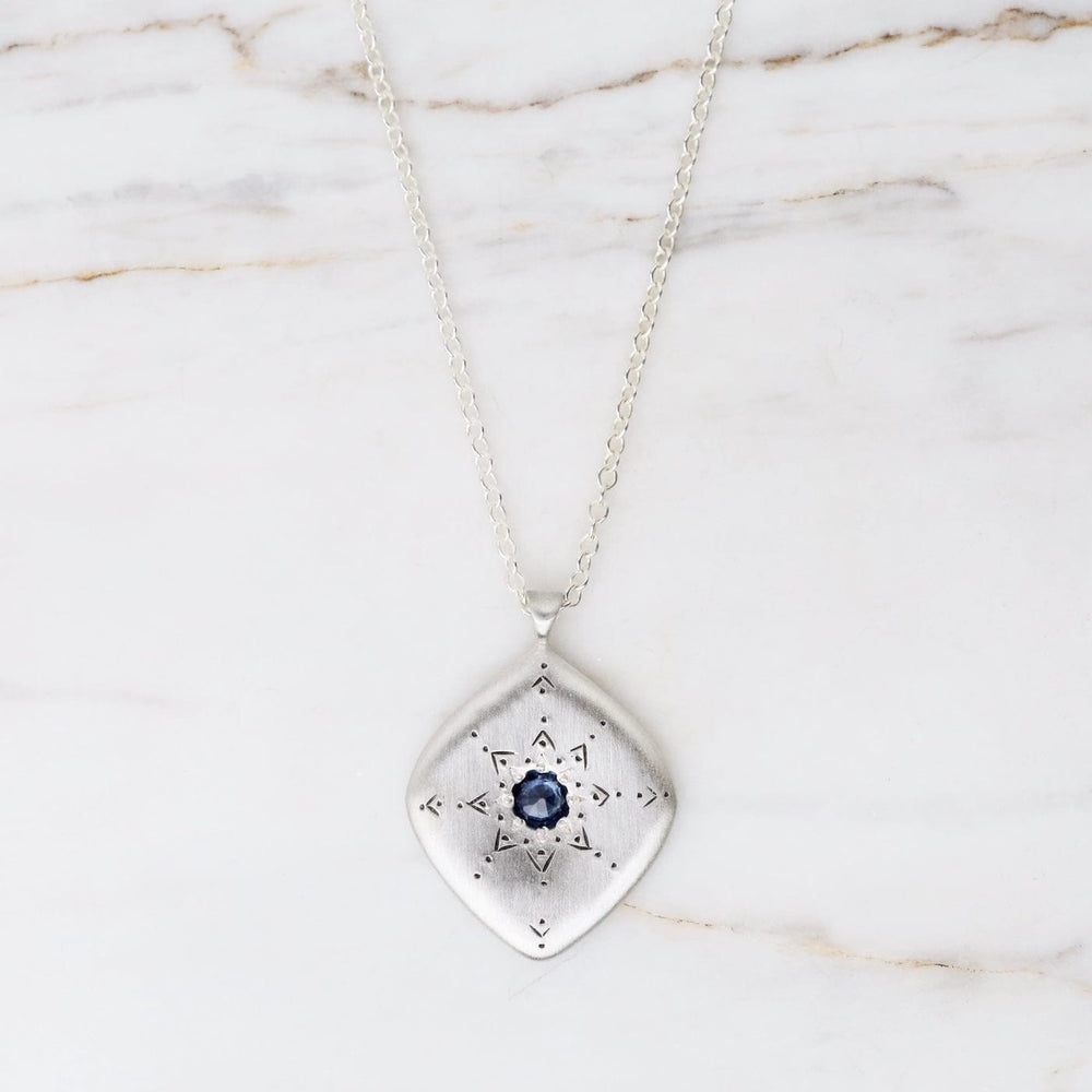 NKL Stargaze Pendant with Blue Sapphire