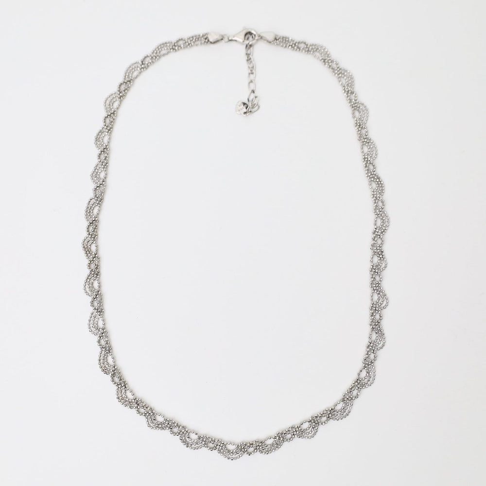 
                  
                    NKL Sterling Full Slender Lace Necklace
                  
                