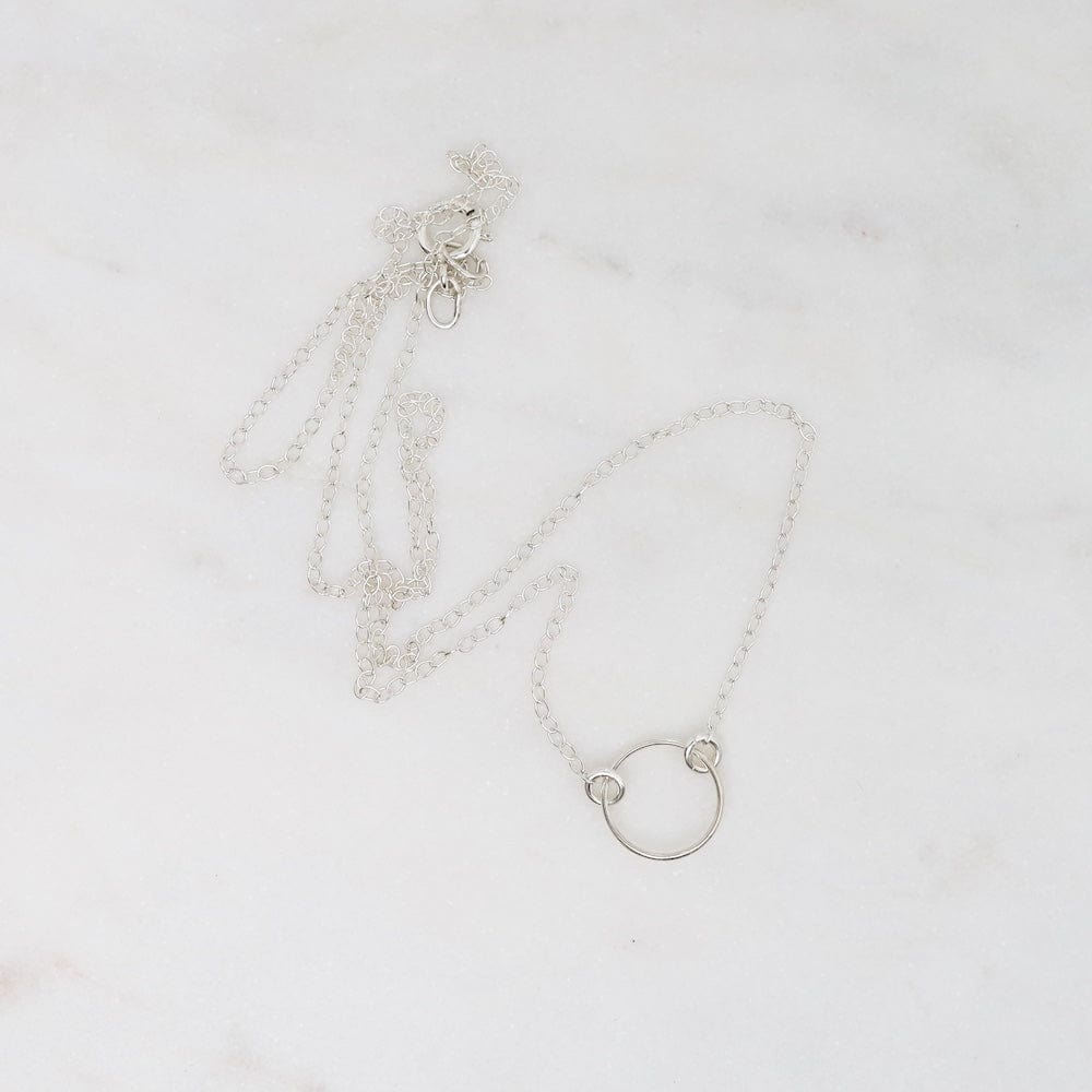 
                  
                    NKL Sterling Silver A Little Karma Necklace
                  
                