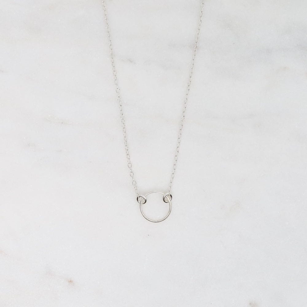 NKL Sterling Silver A Little Karma Necklace