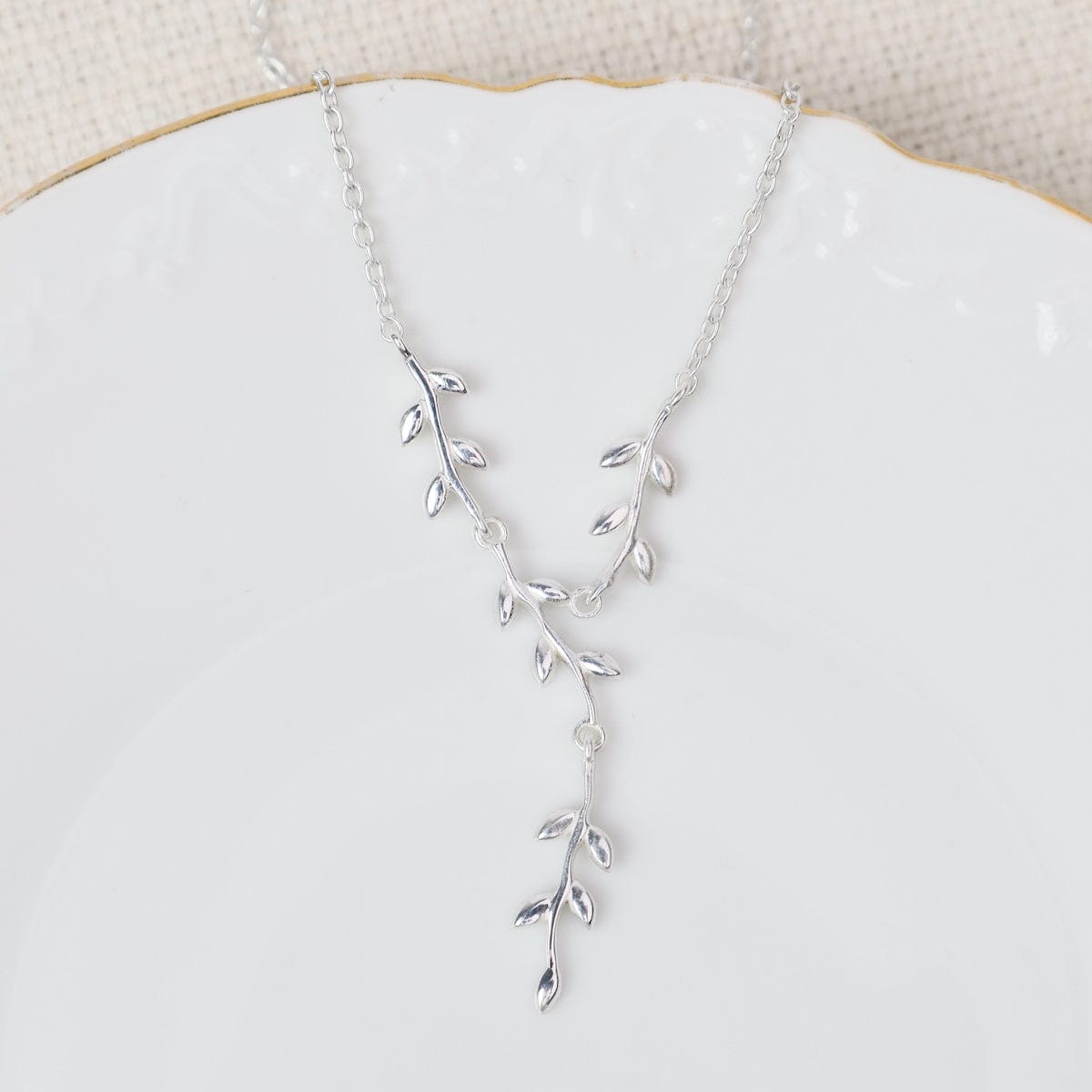 NKL Sterling Silver Branch Necklace
