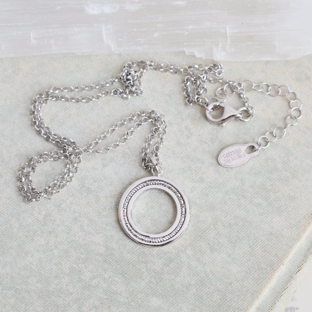 
                  
                    NKL Sterling Silver Canon Necklace
                  
                