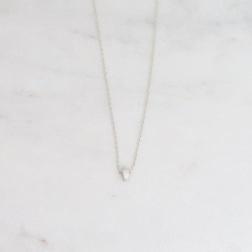 NKL Sterling Silver  Chain with Single Tiny Stardust B