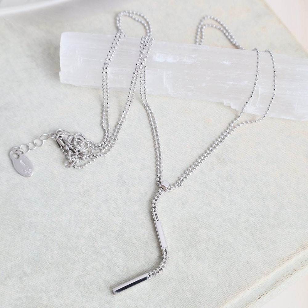 
                  
                    NKL Sterling Silver Doris "Y"  Necklace
                  
                