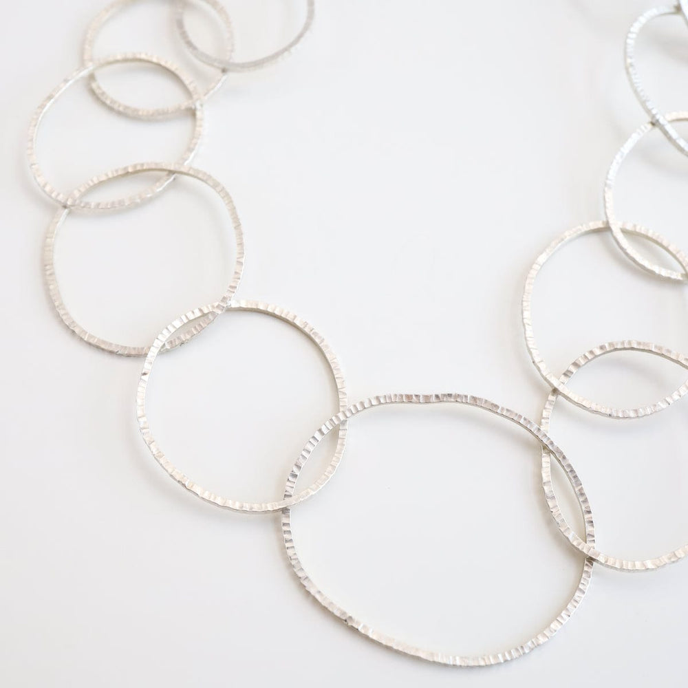 
                  
                    NKL Sterling Silver Handmade Oval Chain Necklace
                  
                