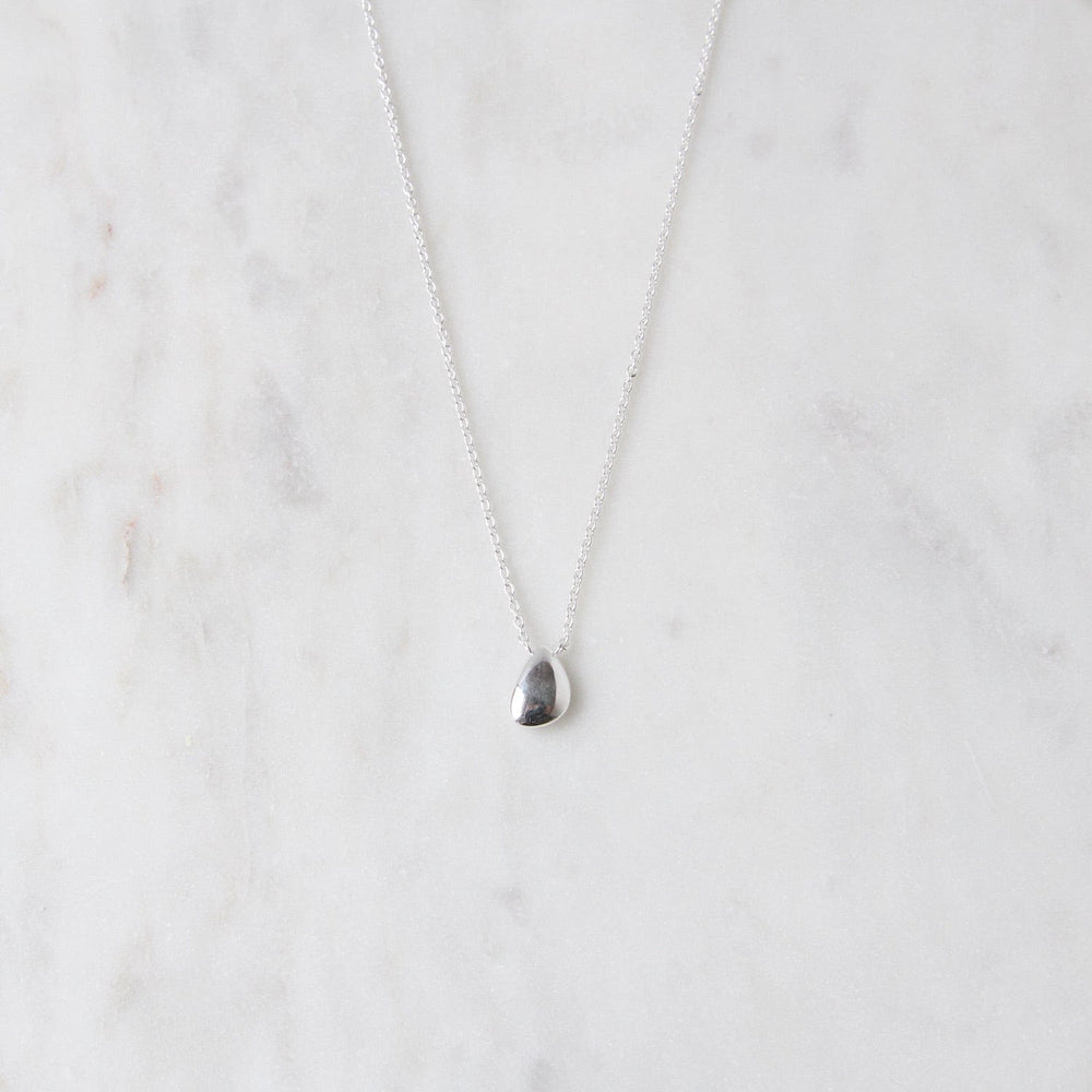 
                      
                        NKL Sterling Silver Little Bean Necklace
                      
                    