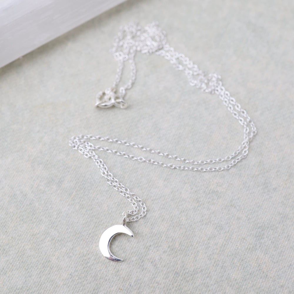 NKL Sterling Silver Moon Necklace