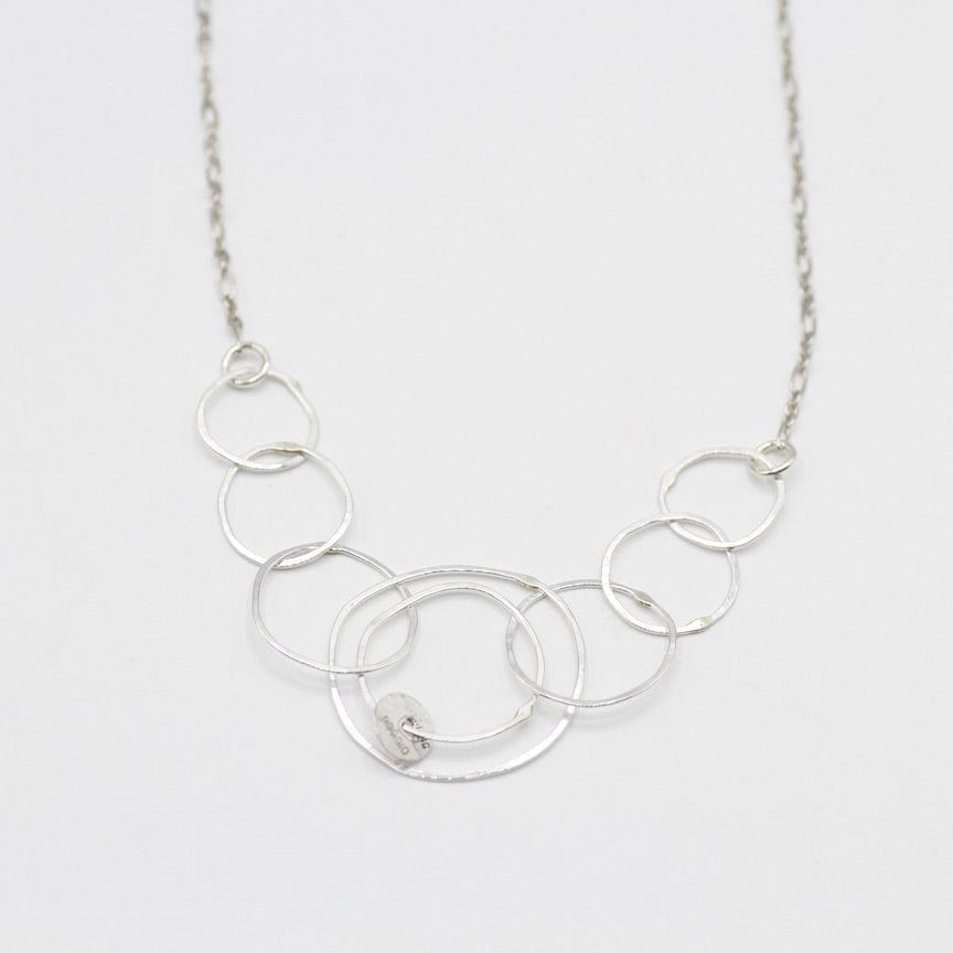 
                  
                    NKL Sterling Silver Multi Circle Necklace
                  
                