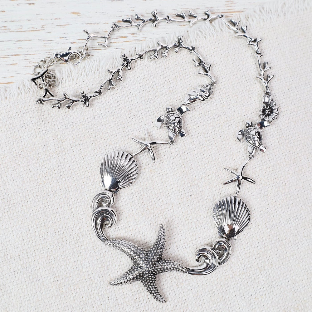 
                  
                    NKL Sterling Silver Sea Critter Necklace
                  
                